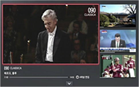 screnn caption of 4 multi-screen channel