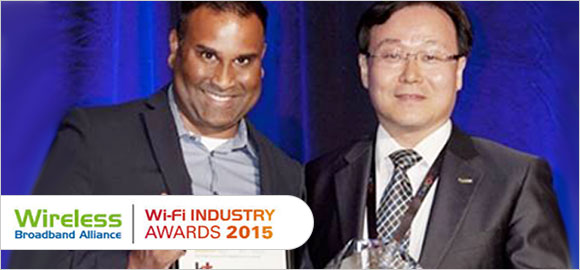 photo of WiFi industry awards 2015