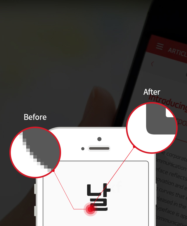 Optimized for digital screens 2